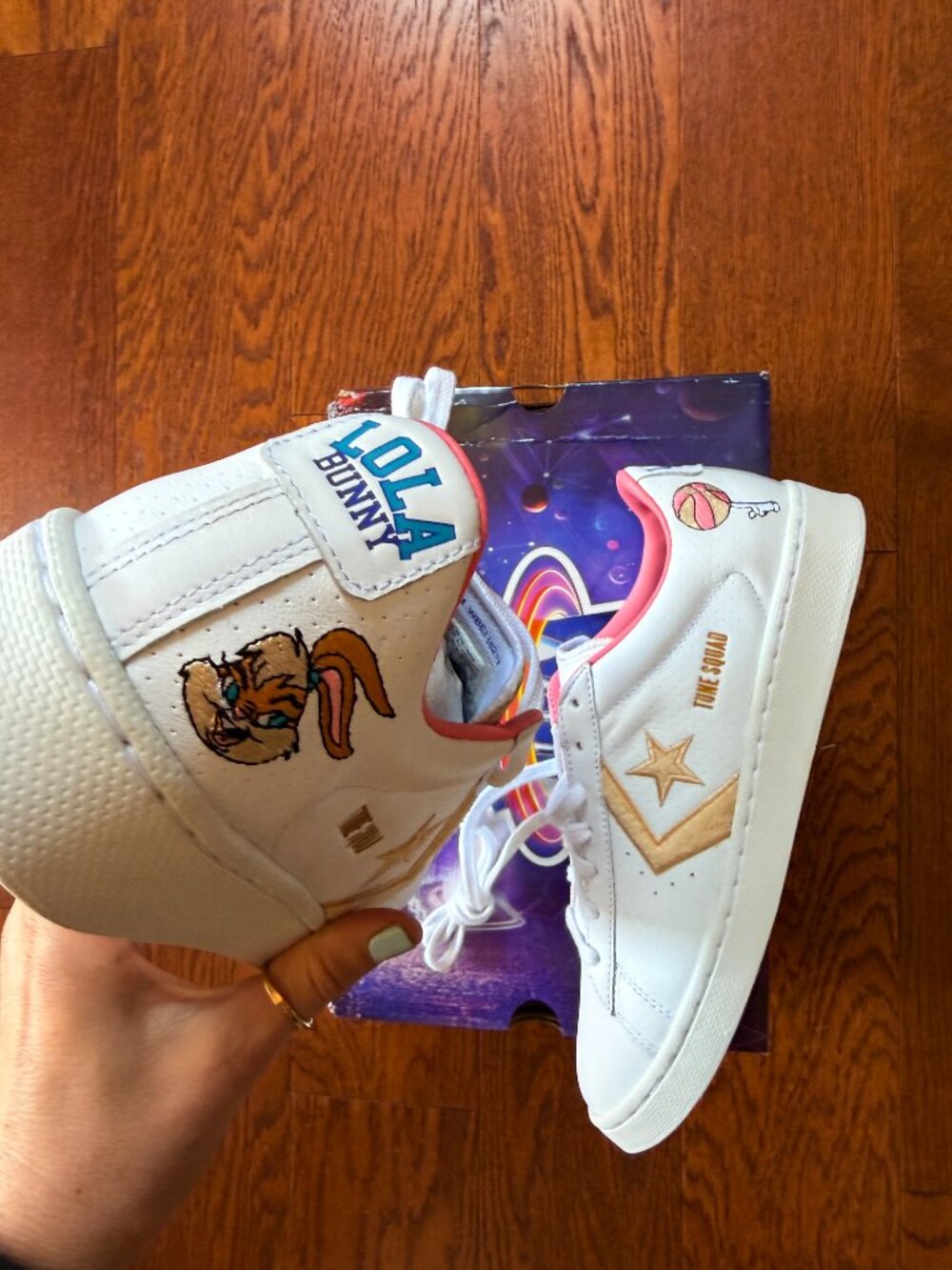 Converse x Space Jam Pro Leather Lola 172481C Women’s 11.5 Men's 10, New In Box - Picture 3 of 7